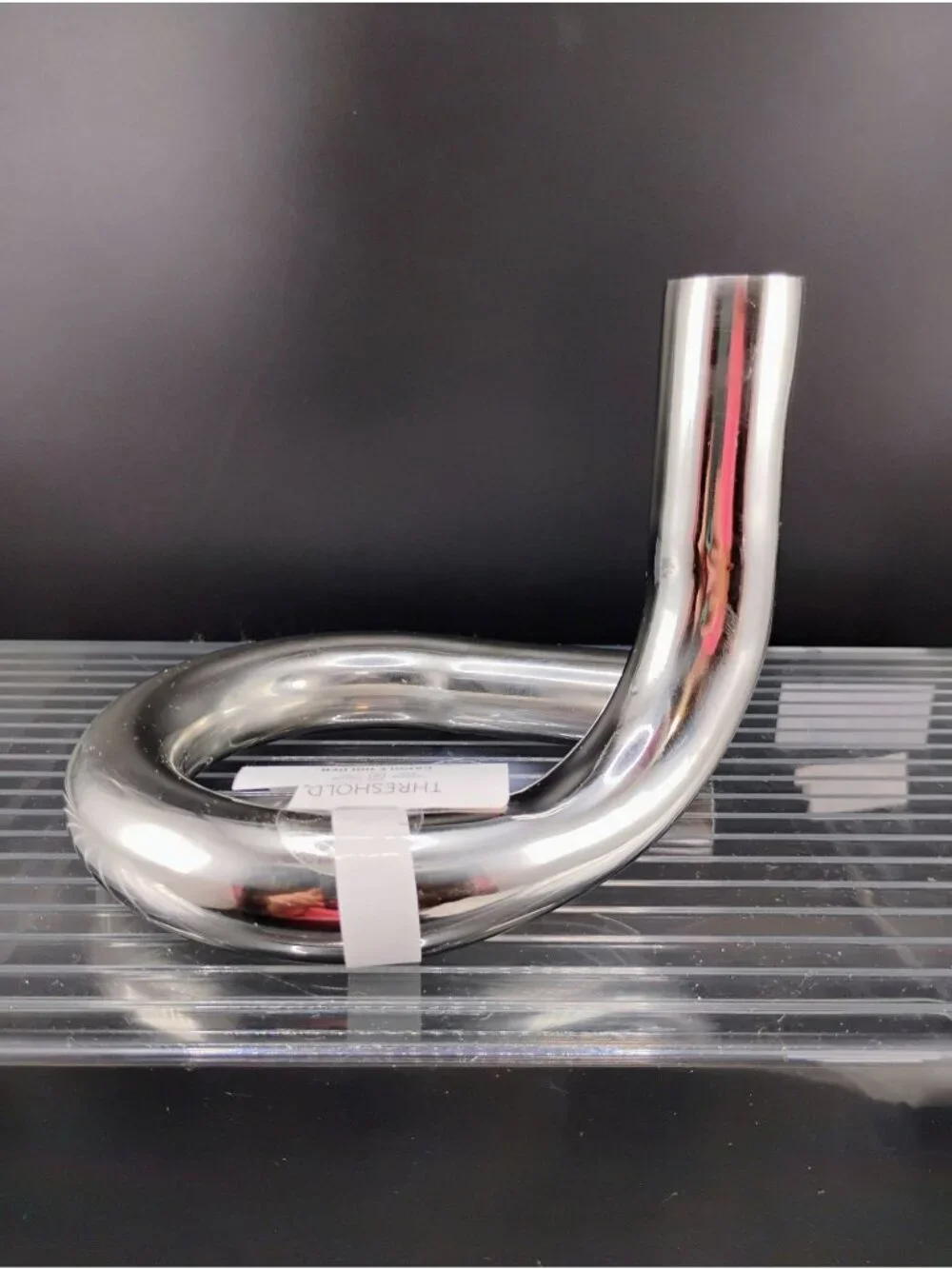 Threshold Silver Loop Metal Candle Holder 10